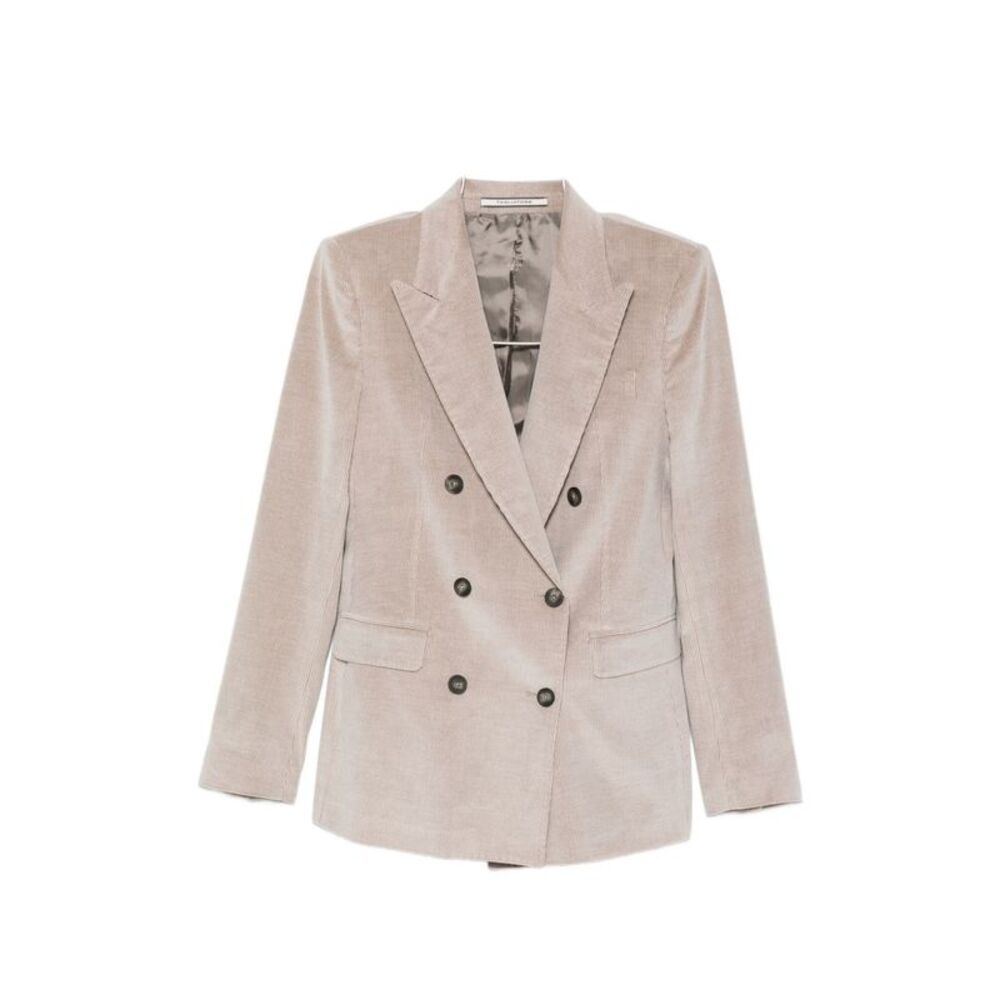 Tagliatore Women Cotton And Cashmere Double-Breasted Suit